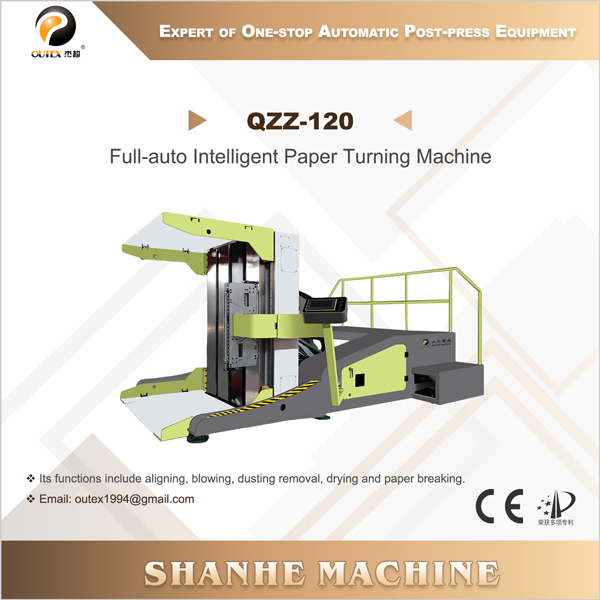 Multi Function Flip Flop Corrugated Paper Collect Pile Turning Machine me ka mālama manawa